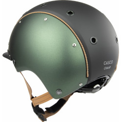 Capacete Casco Champ 3 Precision Regal verde antracite fosco Preto Capacete Casco Champ 3 Precision Regal verde antracite fosco Preto