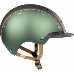 Capacete Casco Champ 3 Precision Regal verde antracite fosco Preto Capacete Casco Champ 3 Precision Regal verde antracite fosco Preto