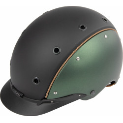 Capacete Casco Champ 3 Precision Regal verde antracite fosco Preto Capacete Casco Champ 3 Precision Regal verde antracite fosco Preto