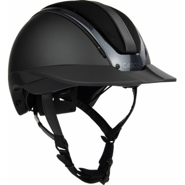 Capacete Casco Duell One Iconic Premiere veludo preto