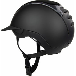 Capacete Casco Duell One Iconic Premiere veludo preto