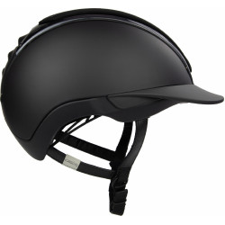 Capacete Casco Duell One Iconic Premiere veludo preto