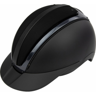 Capacete Casco Duell One Iconic Premiere veludo preto