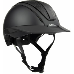 Capacete Casco Duell One Iconic Finesse Noir matelassado ao meio Preto Capacete Casco Duell One Iconic Finesse Noir matelassado ao meio Preto