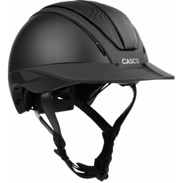 Capacete Casco Duell One Iconic Finesse Noir matelassado ao meio Preto Capacete Casco Duell One Iconic Finesse Noir matelassado ao meio Preto