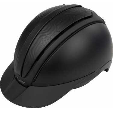 Capacete Casco Duell One Iconic Finesse Noir matelassado ao meio Preto Capacete Casco Duell One Iconic Finesse Noir matelassado ao meio Preto