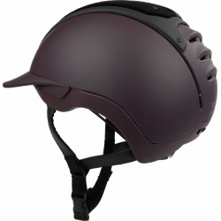 Capacete Casco Duell One Iconic Finesse vinho tinto acolchoado ao meio Bordô Capacete Casco Duell One Iconic Finesse vinho tinto acolchoado ao meio Bordô