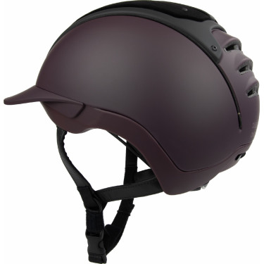 Capacete Casco Duell One Iconic Finesse vinho tinto acolchoado ao meio Bordô Capacete Casco Duell One Iconic Finesse vinho tinto acolchoado ao meio Bordô