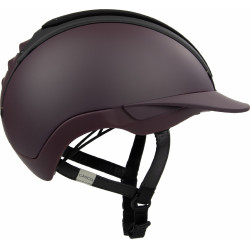 Capacete Casco Duell One Iconic Finesse vinho tinto acolchoado ao meio Bordô Capacete Casco Duell One Iconic Finesse vinho tinto acolchoado ao meio Bordô
