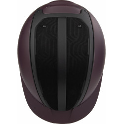 Capacete Casco Duell One Iconic Finesse vinho tinto acolchoado ao meio Bordô Capacete Casco Duell One Iconic Finesse vinho tinto acolchoado ao meio Bordô