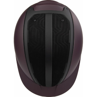 Capacete Casco Duell One Iconic Finesse vinho tinto acolchoado ao meio Bordô Capacete Casco Duell One Iconic Finesse vinho tinto acolchoado ao meio Bordô