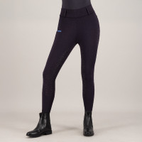 Legging de equitação Imperial Riding Comfi Sparks inverno FullGrip feminino Marinho Azul-marinho