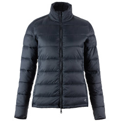 Casaco acolchoado leve Horze Alicia feminino Azul-marinho