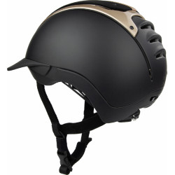 Capacete Casco Duell One Iconic Premiere preto / champanhe