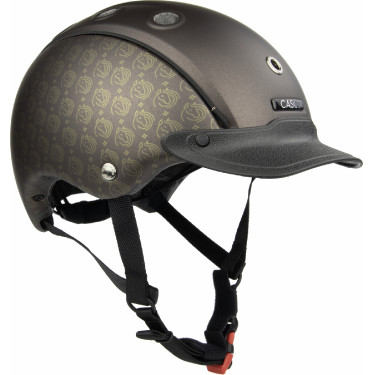 Capacete Casco Choice Icônico Starlit marrom