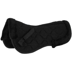 Amortecedor Equithème Hexa mesh Preto / preto