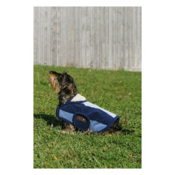 Capa para cão Equithème Confortec Marinho Azul-marinho Capa para cão Equithème Confortec Marinho Azul-marinho