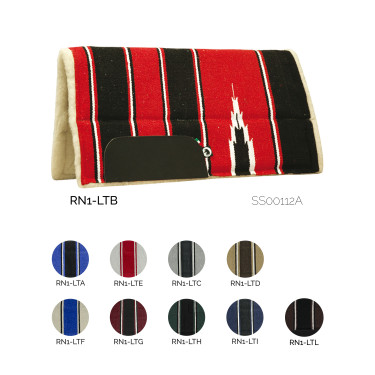 Almofada de Sela Western Pônei Navajo com Forro Sintético Lakota Almofada de Sela Western Pônei Navajo com Forro Sintético Lakota