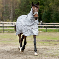 Capa impermeável Nevada Horze 600 denier Cinza brilhante Cinzento