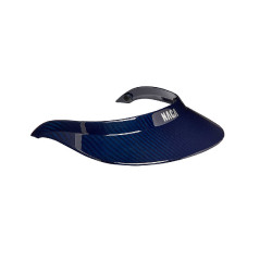 Viseira para capacete NACA XL Carvão azul brilhante