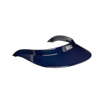 Viseira para capacete NACA XL Carvão azul brilhante