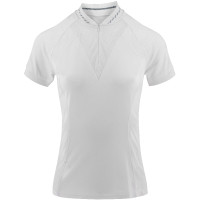 Polo Equithème Elodia Branco Polo Equithème Elodia Branco