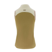 Polo Equithème jersey sem mangas Cru Bege Polo Equithème jersey sem mangas Cru Bege