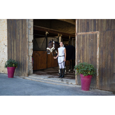 Polo Equithème Brussels Branco Polo Equithème Brussels Branco