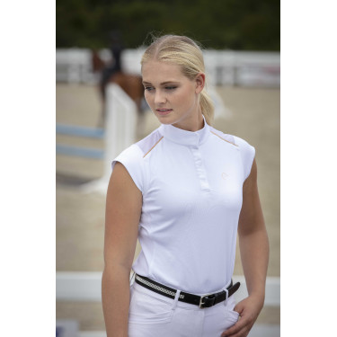Polo Equithème Brussels Branco Polo Equithème Brussels Branco