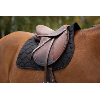 Almofada de sela Riding World Rope Preto