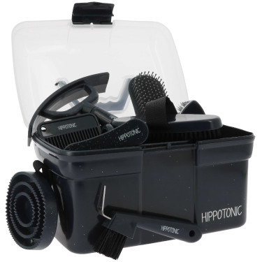 Caixa de escovagem Hippotonic Glitter Azul Caixa de escovagem Hippotonic Glitter Azul