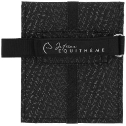 Porta-cartões Je t'aime Equithème Preto