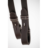 Rendas Pénélope Howlett couro Havana Castanho