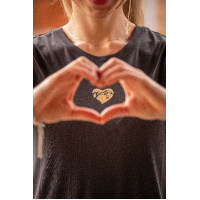 Camiseta PENELOPE - Lovely - Manga largas Antracite Cinzento Camiseta PENELOPE - Lovely - Manga largas Antracite Cinzento
