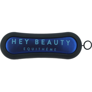 Escova de cabeça Equithème Je t'aime Azul