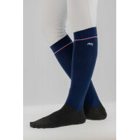 Meias Pénélope Luxe Azul-marinho