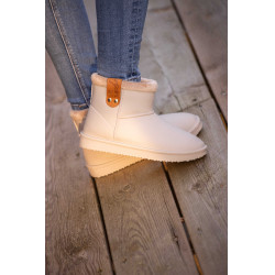 Botas forradas Pénélope Cinza glaciar