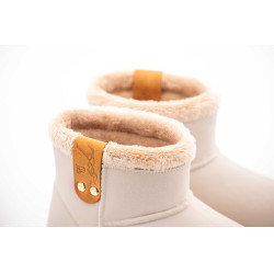 Botas forradas Pénélope Cinza glaciar