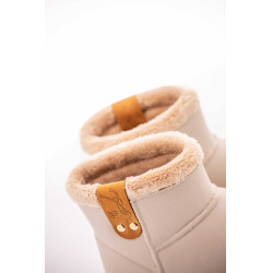 Botas forradas Pénélope Cinza glaciar