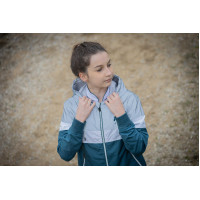 Blusão Pénélope Celecce Azul petróleo