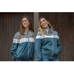 Blusão Pénélope Celecce Azul petróleo