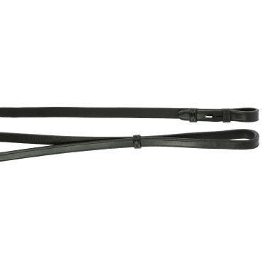 Rendas de bridão Eric Thomas Elite 13 mm Preto