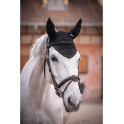 Touca para cavalos New Strass Pénélope Preto Touca para cavalos New Strass Pénélope Preto