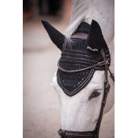 Touca para cavalos New Strass Pénélope Preto