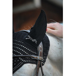 Touca para cavalos New Strass Pénélope Preto Touca para cavalos New Strass Pénélope Preto