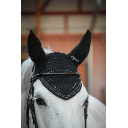Touca para cavalos New Strass Pénélope Preto Touca para cavalos New Strass Pénélope Preto