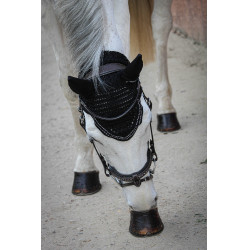 Touca para cavalos New Strass Pénélope Preto Touca para cavalos New Strass Pénélope Preto