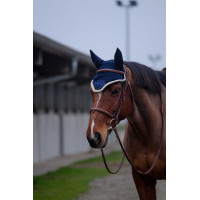 Boné anti-moscas Equithème Denim Azul-marinho Boné anti-moscas Equithème Denim Azul-marinho