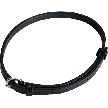 Tira de 9 mm para focinheira combinada Eric Thomas Pro Preto