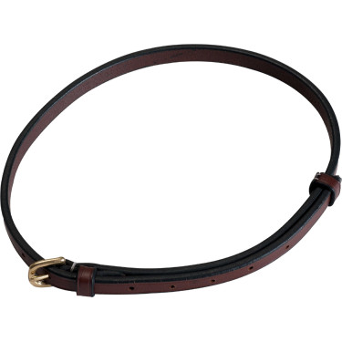 Tira de 12 mm para focinheira combinada Eric Thomas Pro Havana Castanho Tira de 12 mm para focinheira combinada Eric Thomas Pro Havana Castanho